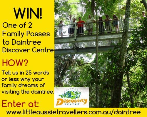 win tickets to daintree discovery centre