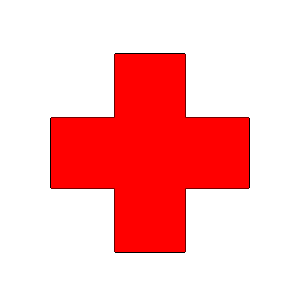 family holiday first aid kit symbol
