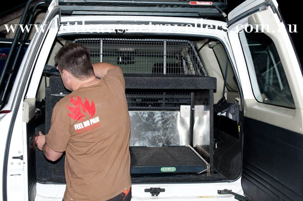 rear drawer installation nissan patrol travel australia