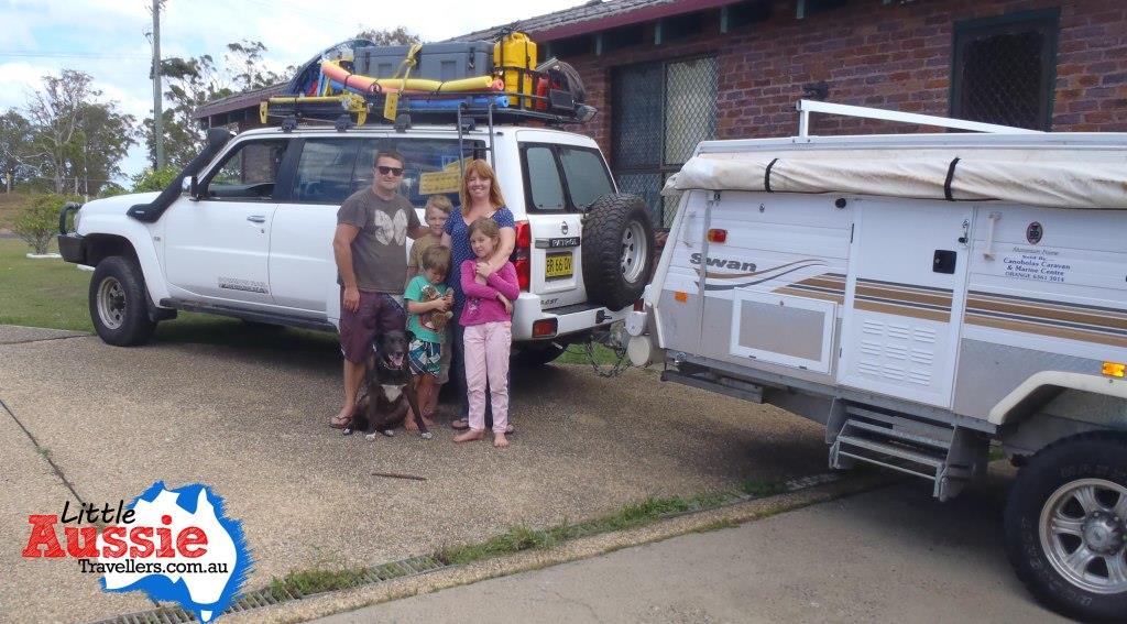 travelling australia in a caravan with kids