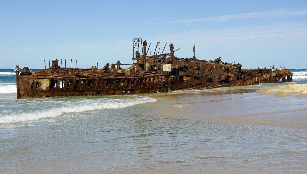 Fraser Island Shipwreck, Maheno